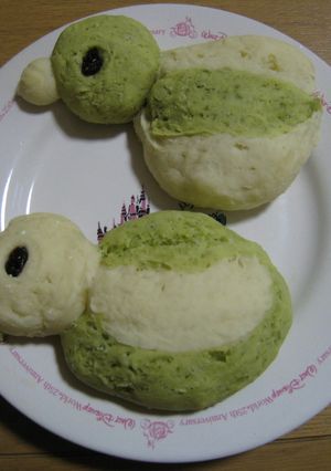 ずんだ＋ヨーグルトで！ピヨピヨひよこパン-レシピのメイン写真