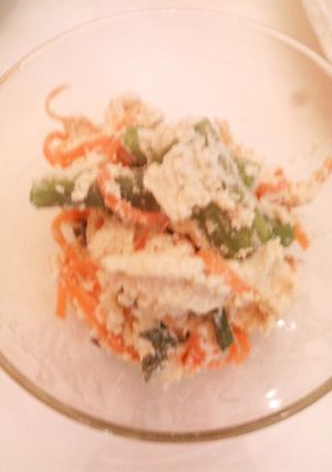 クリームチーズ入り白和え（●´I｀）-レシピのメイン写真