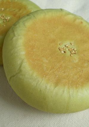 抹茶のくるみあんぱん-レシピのメイン写真