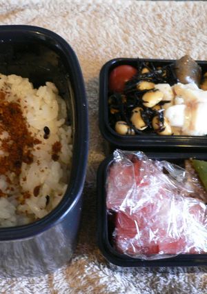 ダイエット弁当◎鶏肉いかつくね弁当-レシピのメイン写真