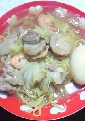 簡単！あんかけ焼きそば-レシピのメイン写真