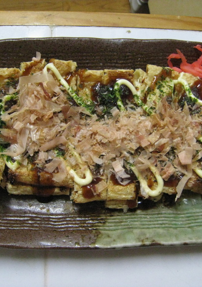 ぱぱっと油揚げでお好み焼き-レシピのメイン写真