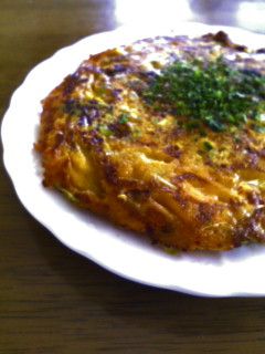 *お豆腐で☆キムキャべもちふわお焼き*-レシピのメイン写真