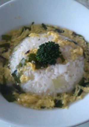 レンジでスープ飯-レシピのメイン写真