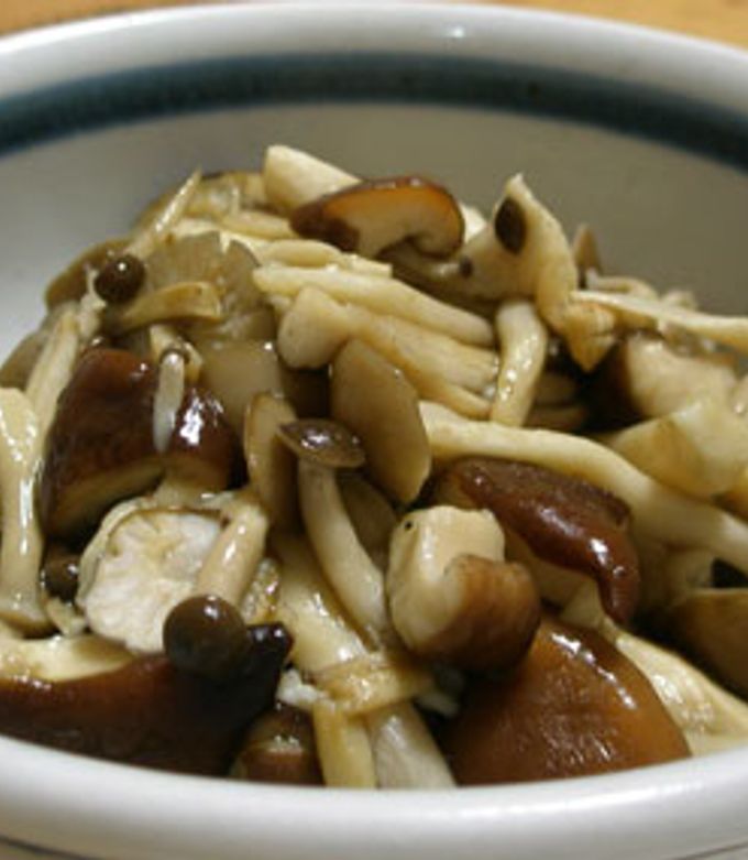 昆布茶きのこ　お弁当のおかず-レシピのメイン写真