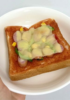 冷凍OK！ピザトースト🍕-レシピのメイン写真