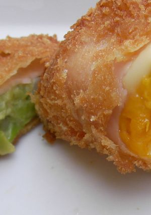 ハムとそら豆＆かぼチーズのコロッケ-レシピのメイン写真