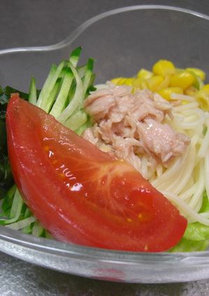 さっぱり☆スパサラ-レシピのメイン写真