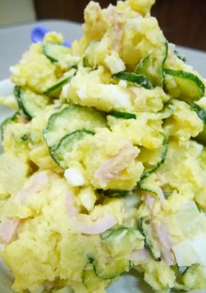 いつもと違うだしのきぃたポテトサラダ-レシピのメイン写真