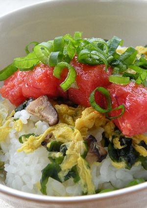 明太子deスープ飯-レシピのメイン写真