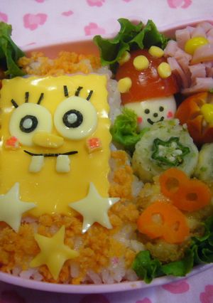 ｷｬﾗ弁　　ｽﾎﾟﾝｼﾞﾎﾞﾌﾞ～-レシピのメイン写真