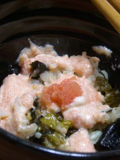 高菜と明太マヨ混ぜご飯☆-レシピのメイン写真