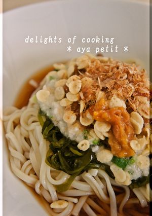 ☆私のまかないネバネバうどん☆-レシピのメイン写真
