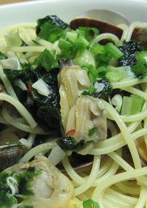 アサリと生海苔のパスタ-レシピのメイン写真