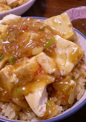 麻婆炊き込みご飯でW麻婆豆腐飯-レシピのメイン写真