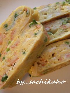 ♪お弁当に☆カニ玉風中華卵焼き-レシピのメイン写真