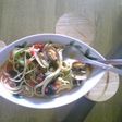 簡単あさりのトマトソーススパゲッティ