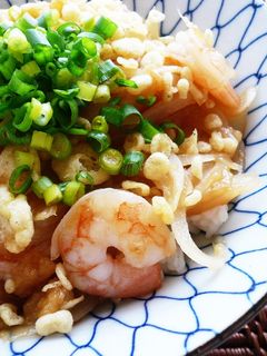 めんつゆにお任せ!簡単ばら天丼♪-レシピのメイン写真