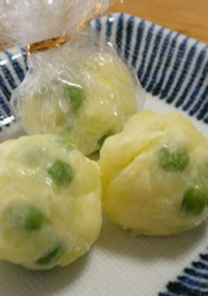 チーズポテト（エンドウ豆）お弁当のおかず-レシピのメイン写真