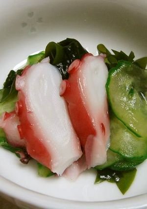 わかめとキュウリとタコの酢の物-レシピのメイン写真