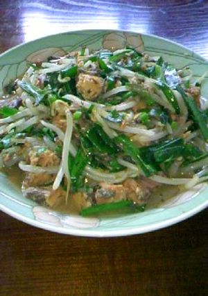 簡単♪鯖缶でもやし炒め-レシピのメイン写真