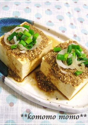 ◆ごまダレ豆腐◆-レシピのメイン写真