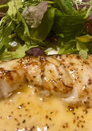 白身魚のソテー アップル白ワインソース-レシピのメイン写真