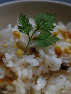 シャキシャキ☆焼きとうもろこしご飯-レシピのメイン写真