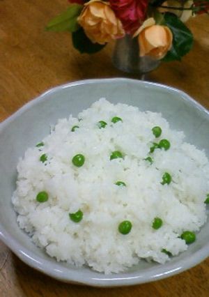 春限定☆本当に美味しいグリーンピースご飯-レシピのメイン写真