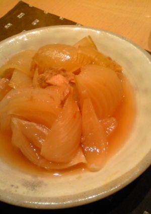 優秀ツナ　de　玉ねぎ煮ましょ-レシピのメイン写真