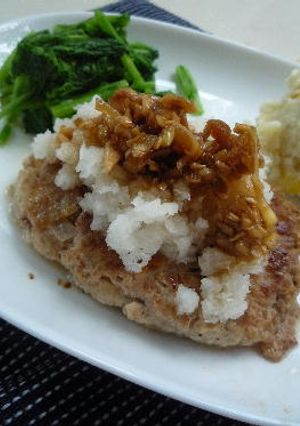 おろし豆腐ハンバーグ　万能だれがけ-レシピのメイン写真