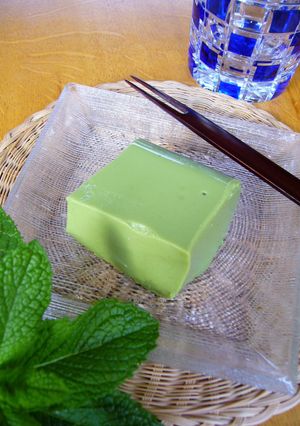ひ～んやり☆デザートな抹茶豆腐-レシピのメイン写真