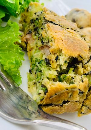 ひじきとブロッコリーのケークサレ-レシピのメイン写真