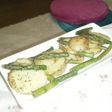 新じゃがとアスパラの粉チーズソテー