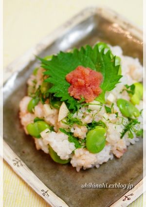 そらまめと明太子の混ぜご飯-レシピのメイン写真