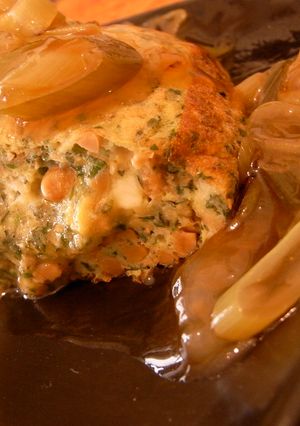 山芋と納豆ふわとろ焼き★もろみ酢あん-レシピのメイン写真