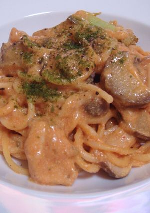 簡単☆ケチャップdeトマトクリームパスタ-レシピのメイン写真