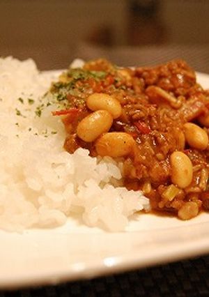ヘルシー！大豆いっぱいドライカレー-レシピのメイン写真
