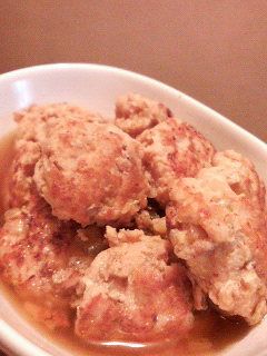 鶏つくね煮-レシピのメイン写真