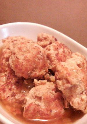鶏つくね煮-レシピのメイン写真
