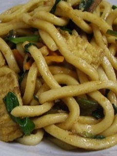 焼きカレーうどん-レシピのメイン写真