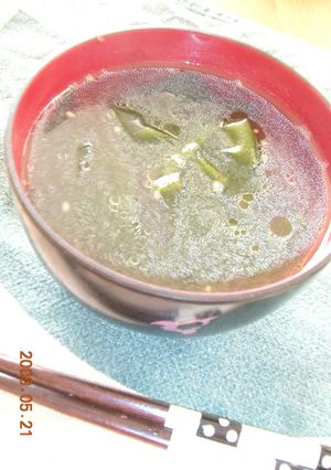 ★とっても簡単★わかめスープ♡-レシピのメイン写真
