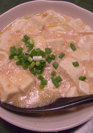 麻婆風 たらこ豆腐-レシピのメイン写真