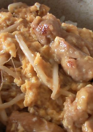 照り焼き残りでささっと親子丼♪-レシピのメイン写真