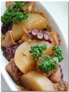 ♪ やわらか ♪ タコと大根の煮物-レシピのメイン写真