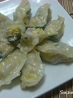 卵入り蒸し餃子-レシピのメイン写真