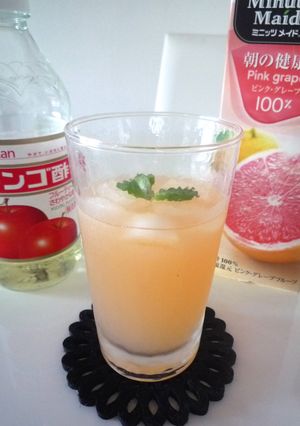ダイエットに！美味しいリンゴ酢ジュース-レシピのメイン写真