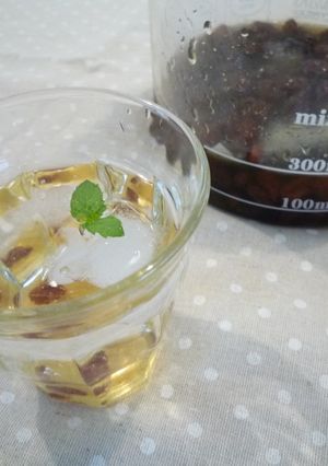 レーズンTEAのサワーシロップ-レシピのメイン写真
