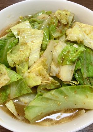 【糖尿病】味噌ラーメン＋無限キャベツ-レシピのメイン写真