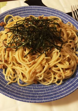 簡単♥ツナマヨ納豆パスタ-レシピのメイン写真